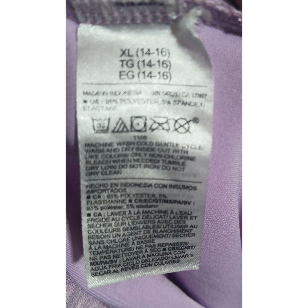 Old Navy Girls Xl 14/16 Sparkle  Purple Pants - Picture 6 of 7